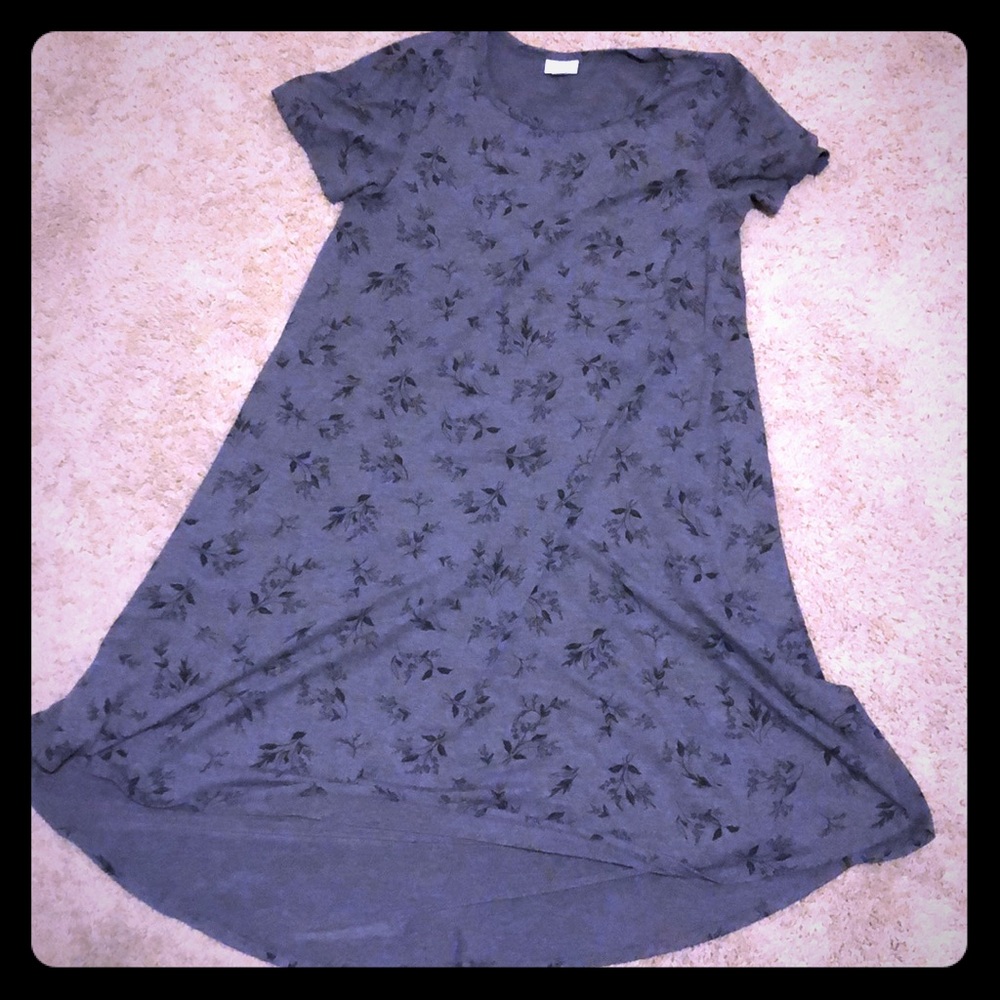 Lula Roe Carly T shirt Dress M